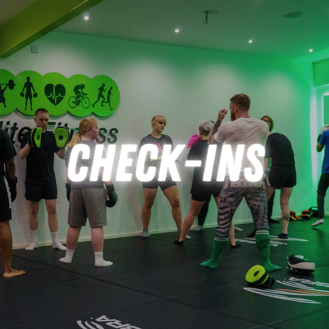 Check-ins: Coach reviewing your logs